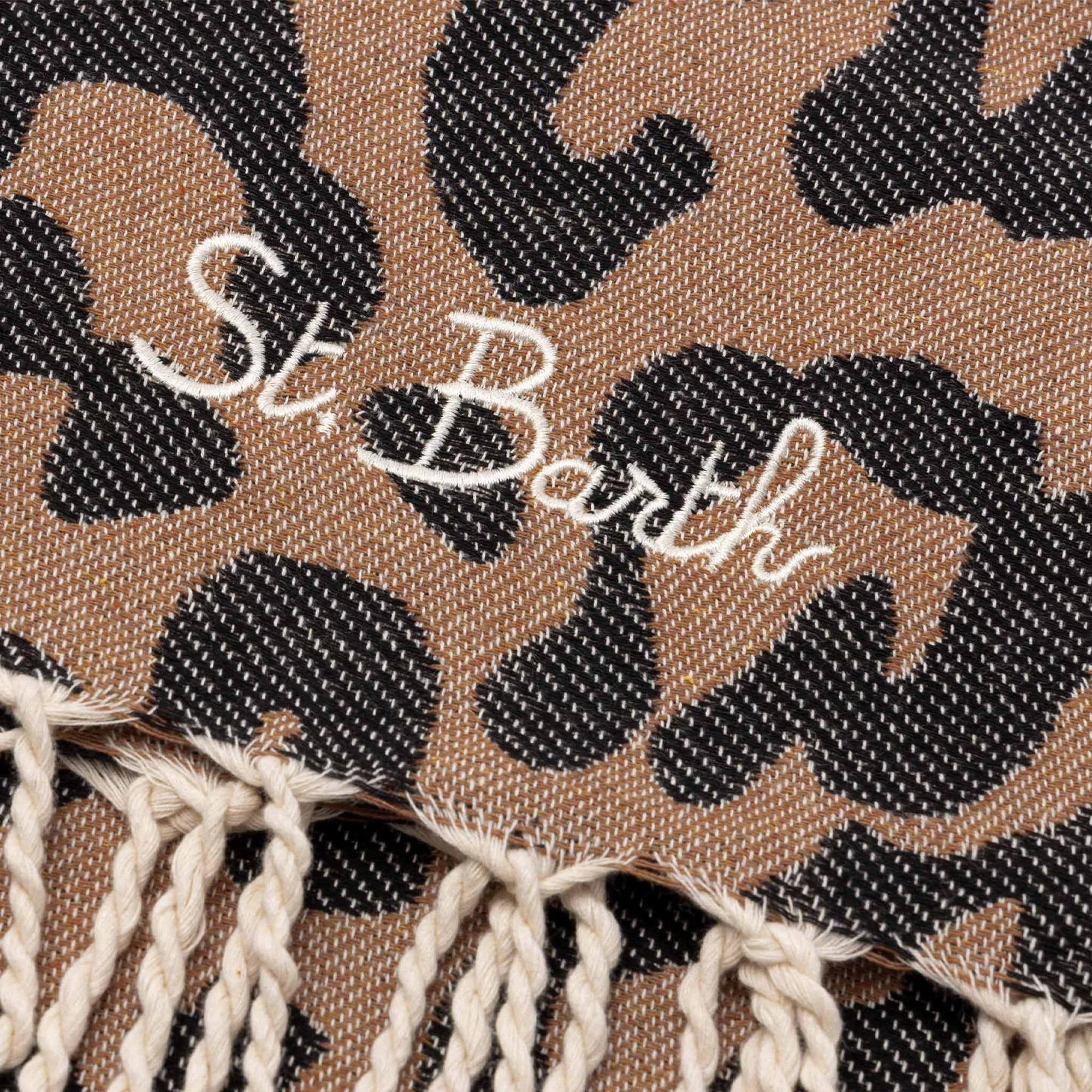 SAINT BARTH Telo mare leopardato FOUT009 02712L MC2 SAINT BARTH 