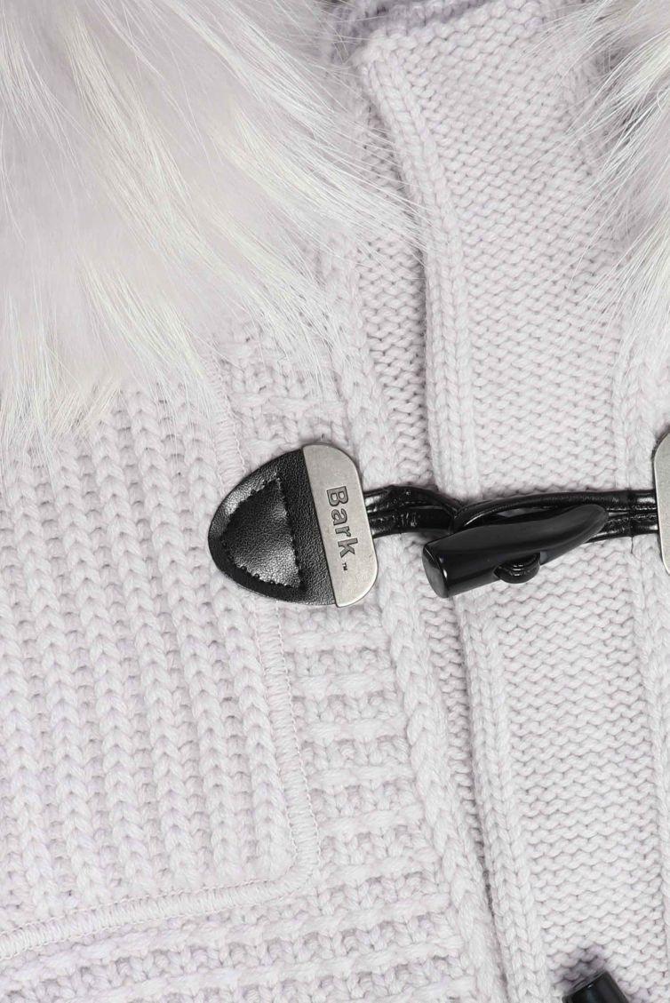 GIUBBOTTO UOMO BARK SHORT DUFFLE COAT W/MOURMASKY GHIACCIO 53B8001/C GHIACCIO BARK 