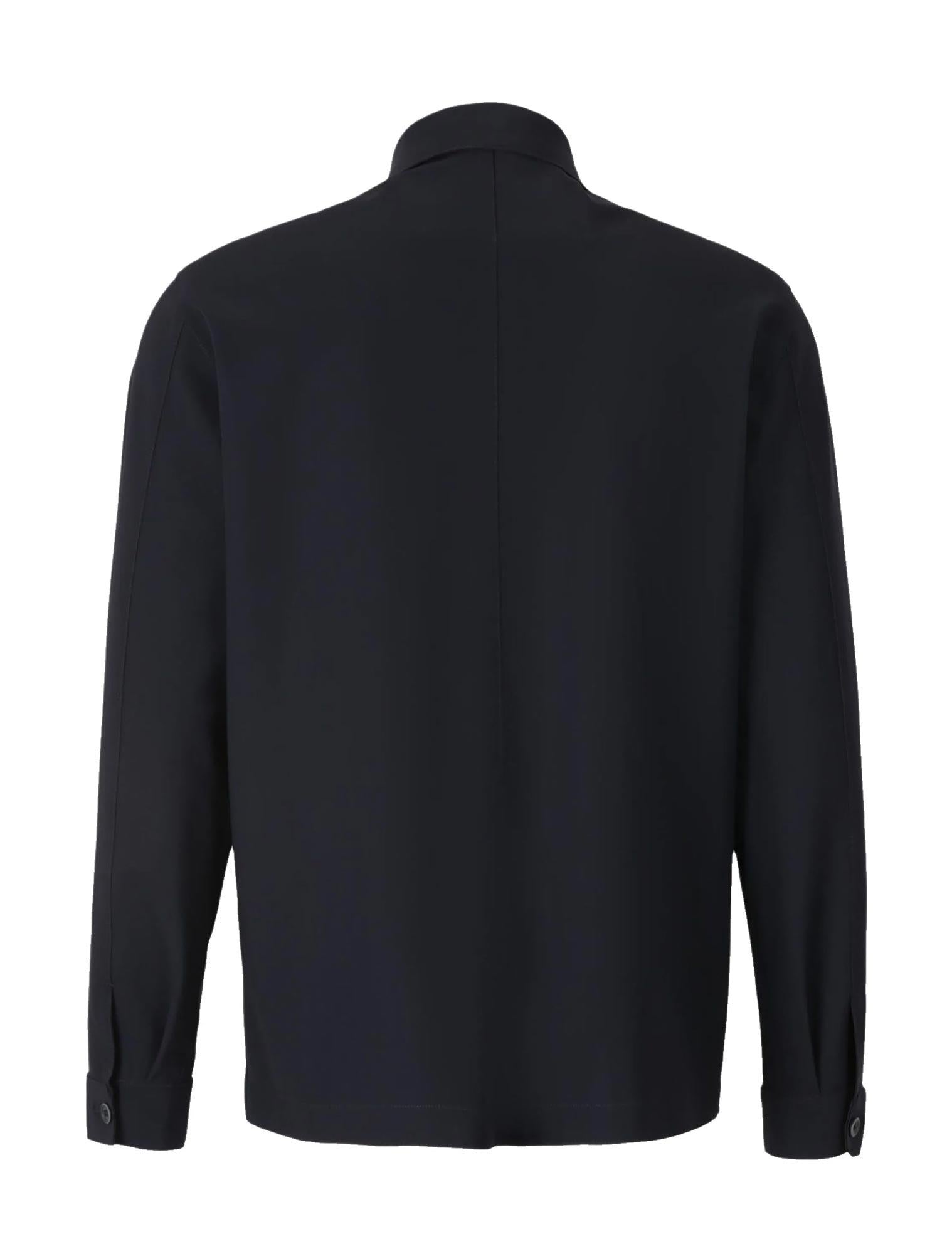 Overshirt con bottoni<BR/> GI000472U12359S 9200 HERNO 
