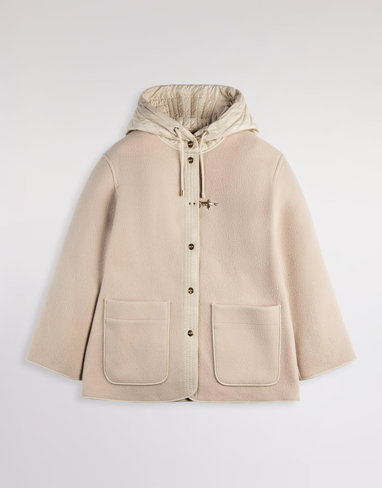 Caban Bimateriale in Lana e Cashmere NAW13513180ZYC C205 FAY 