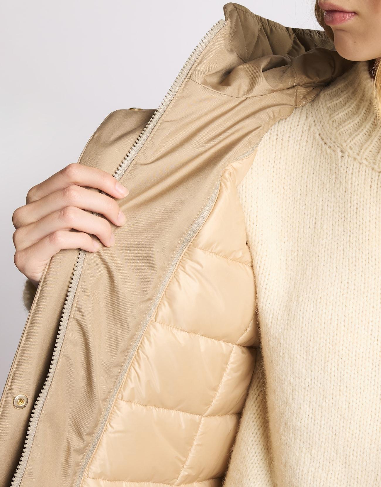 Toggle Coat in Gabardine Tecnico NAW59513830ZXE C805 FAY 