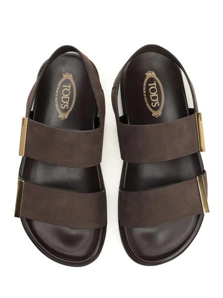 Sandalo in Nabuk<BR/> XXW68K0JE60UFQ S808 TOD'S 