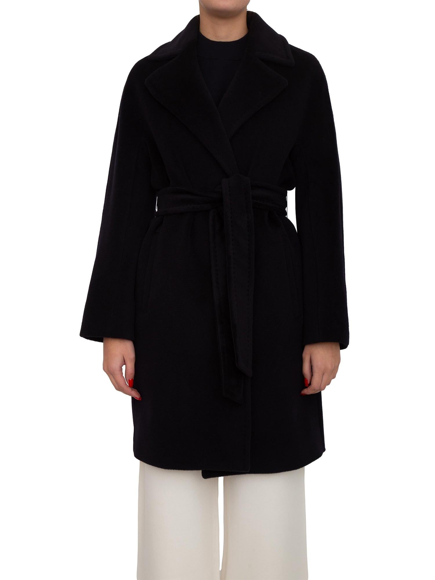 Cappotto a vestaglia in beaver di lana SCIRE 006 MAX MARA STUDIO 