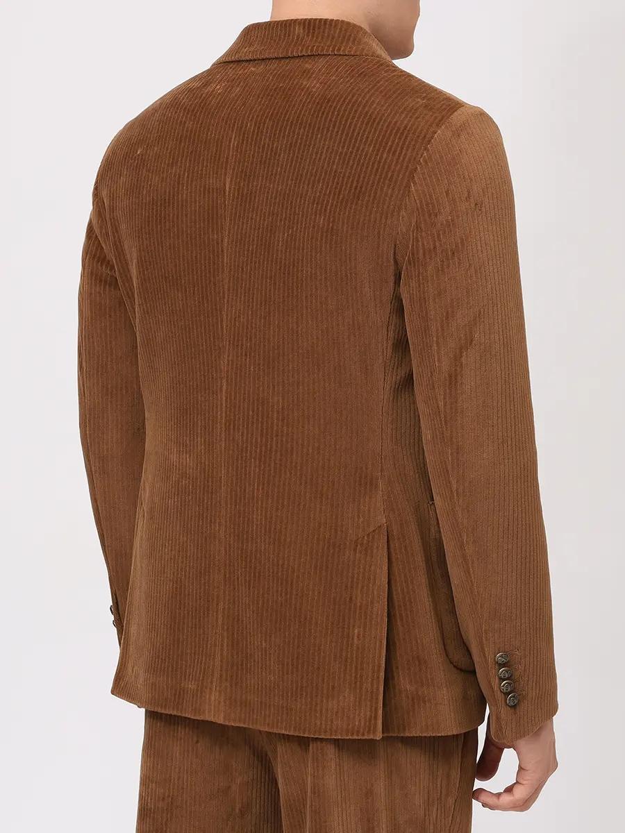 Giacca doppiopetto corduroy CN4963 G1171 CIRCOLO 1901 