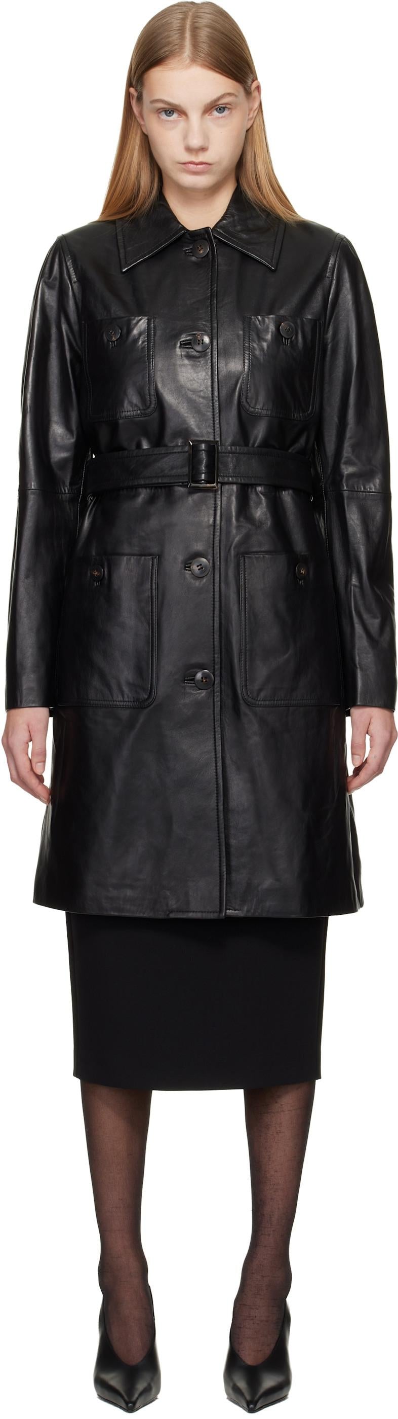 MSTAMACA<BR/>Soprabito in pelle MSTAMACA 003 MAX MARA STUDIO 