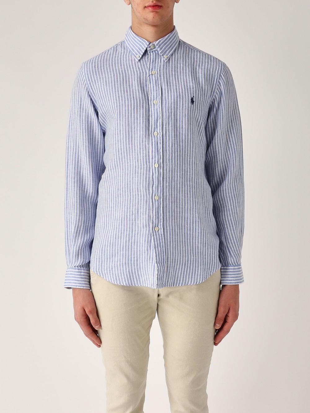 Camicia uomo custom fit in lino