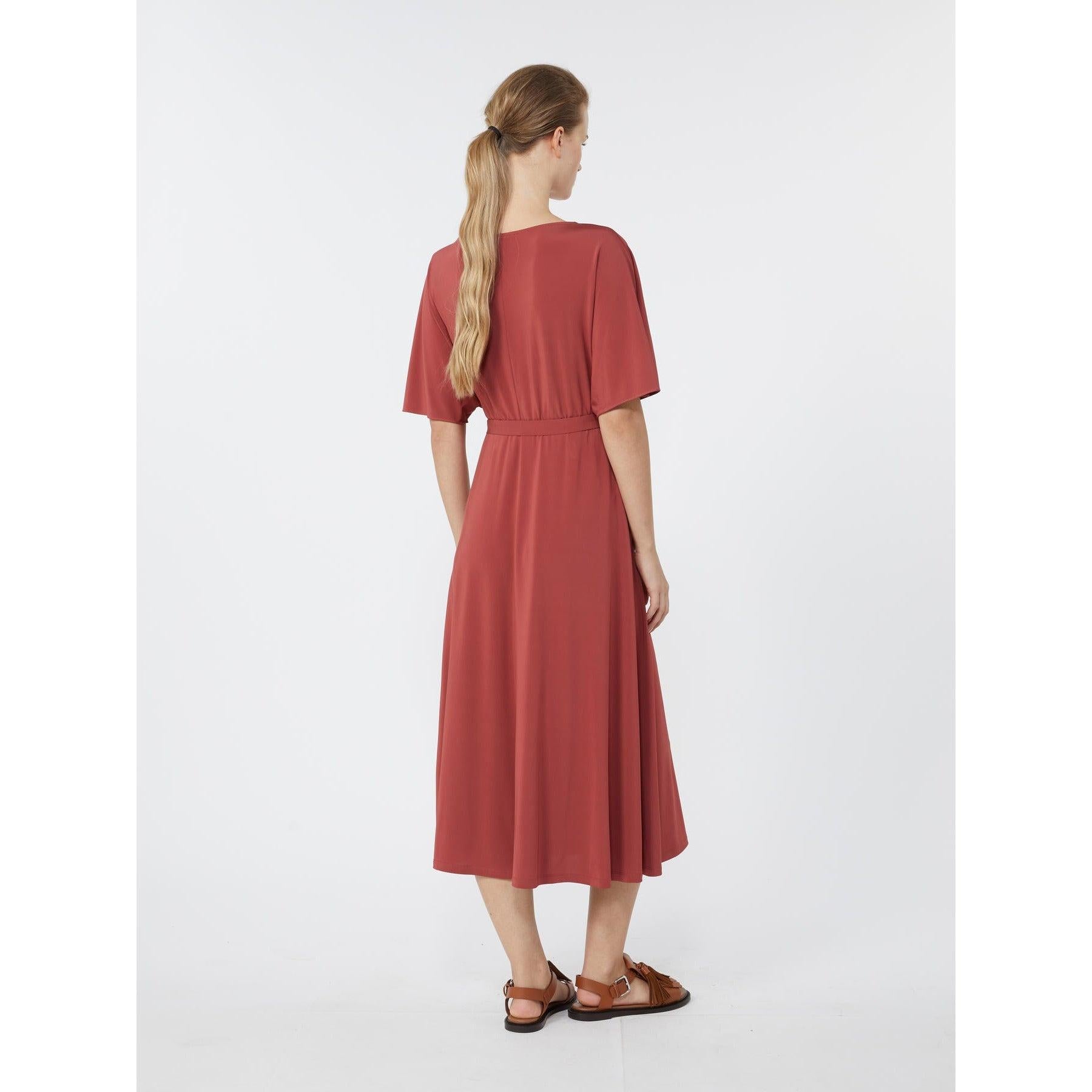 WKDDIVO<BR/>Abito lungo in crêpe di viscosa WKDDIVO 002 WEEKEND 