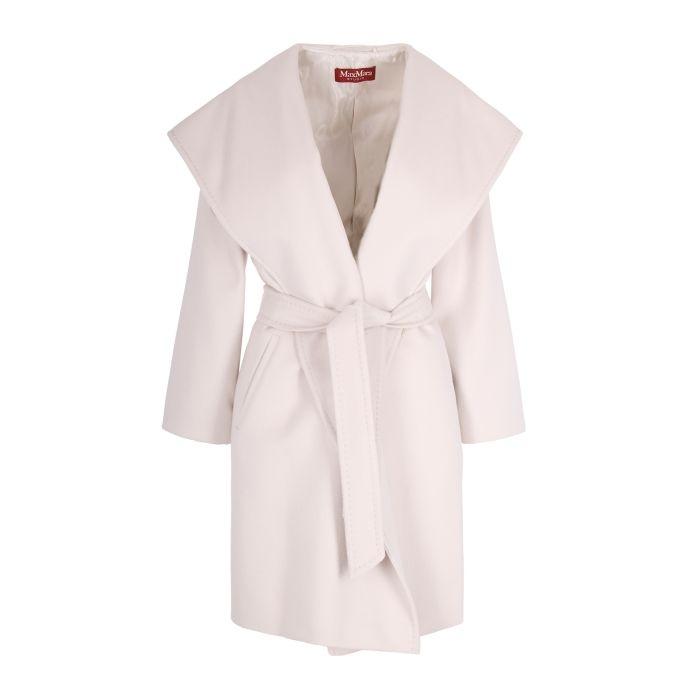 Cappotto con cappuccio in lana NEWMANG 048 MAX MARA STUDIO 