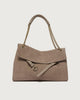 Borsa Venus Peach Midi a spalla in suede