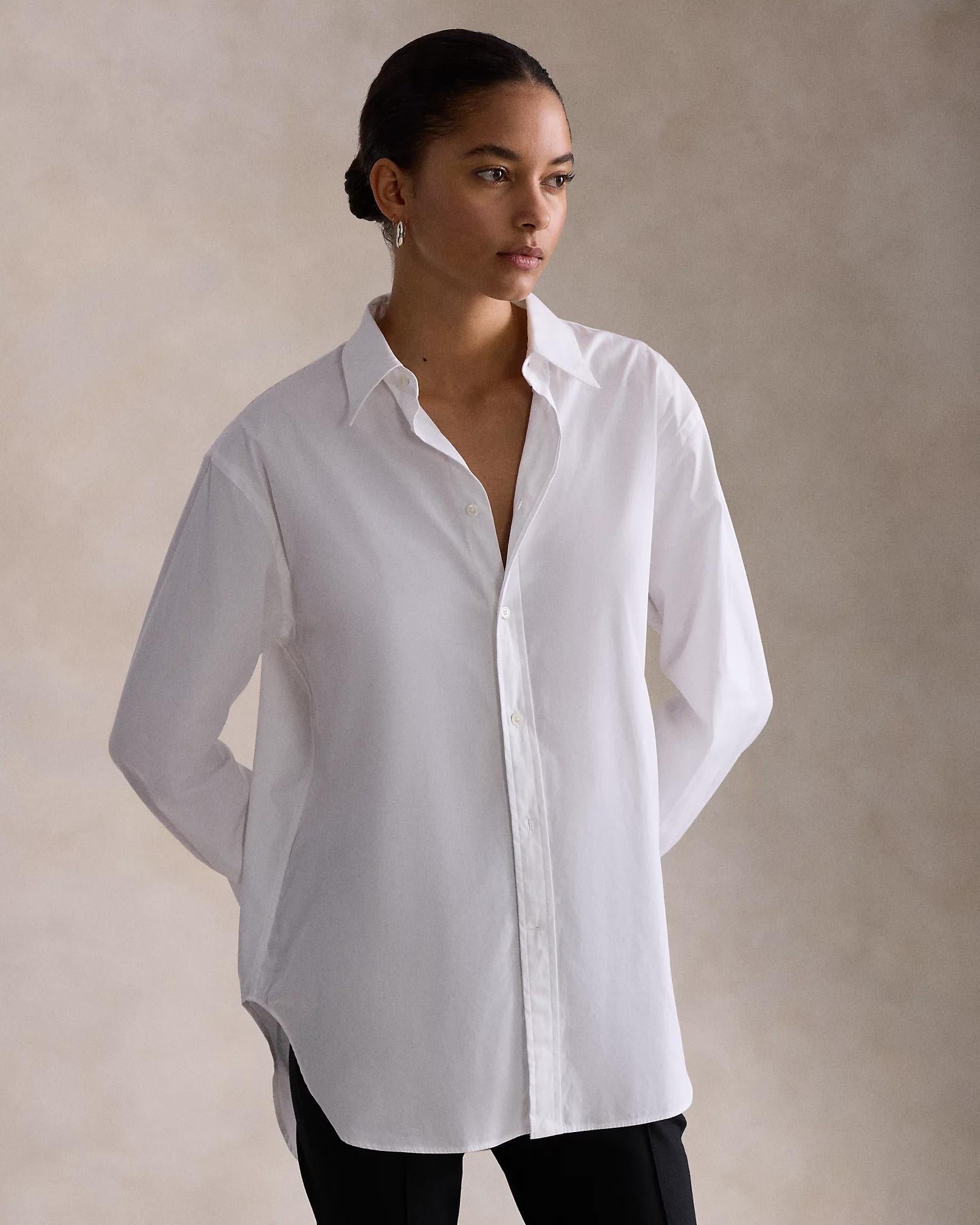 Camicia in cotone Oversize-Fit