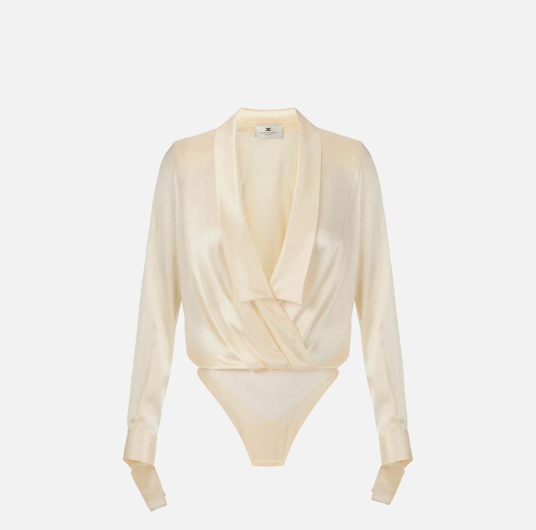 Body in raso CB00757E2 DZ9 ELISABETTA FRANCHI 