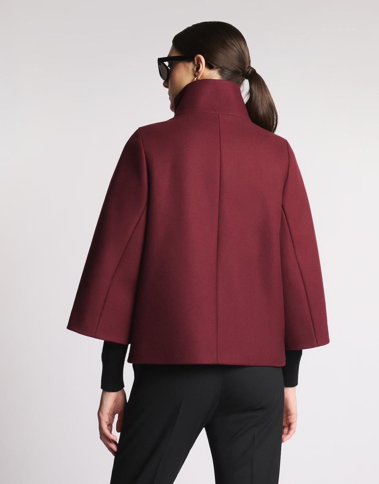 Cappa in Panno di Lana<BR/> NAW12514490SGL R004 FAY 