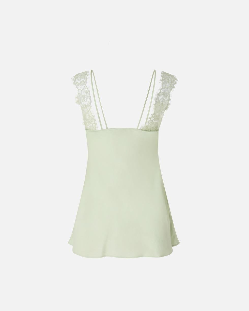 Top lingerie con pizzo<BR/> 106623A385 S86 PINKO 