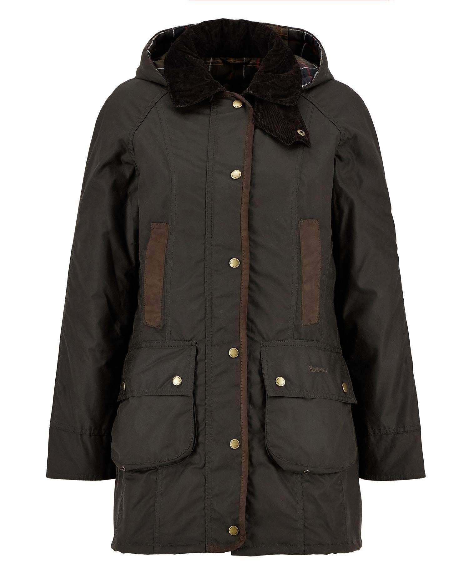 Giacca donna in cotone cerato Bower LWX0534 OL71 BARBOUR 