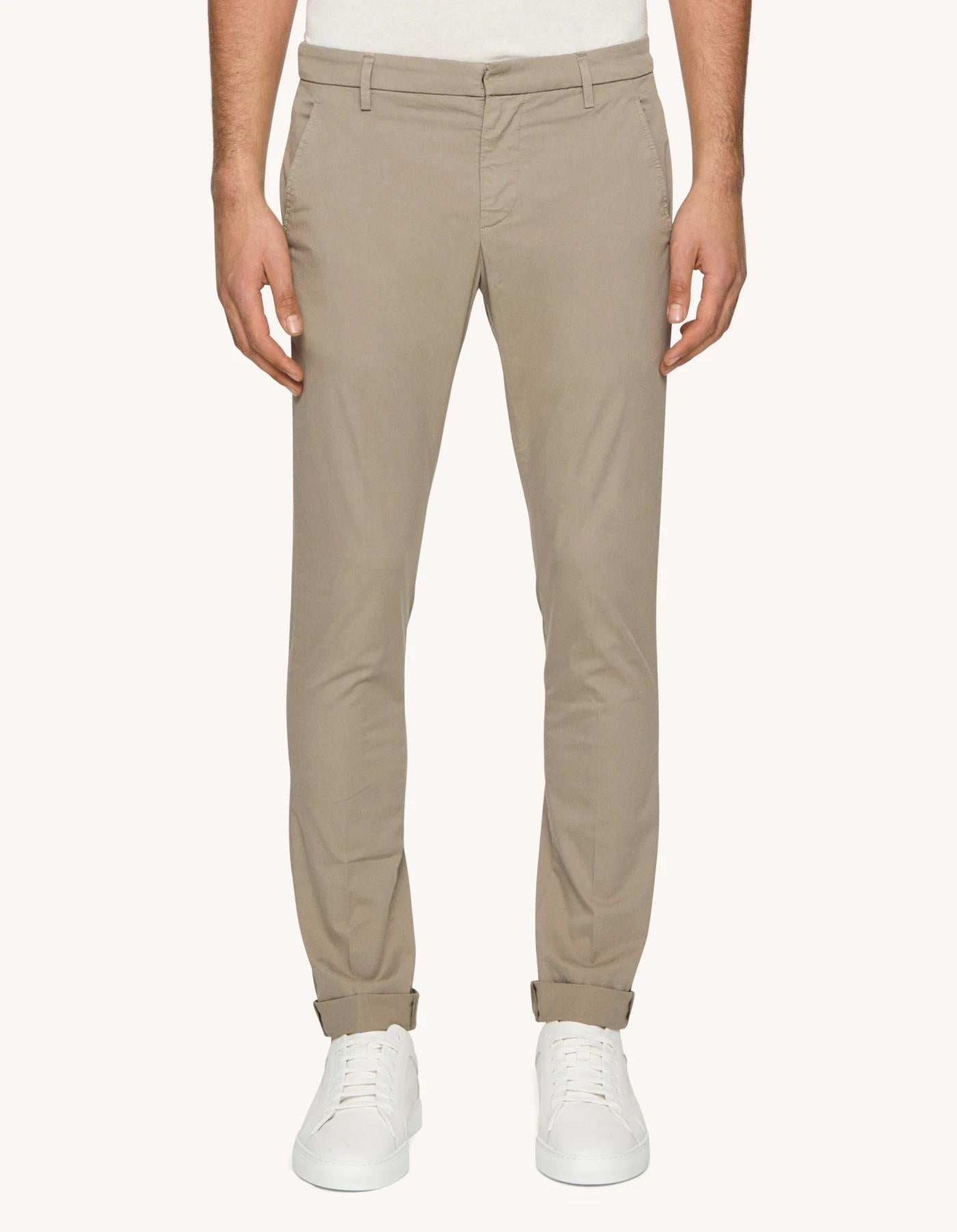 Pantaloni Gaubert slim in gabardina leggera
