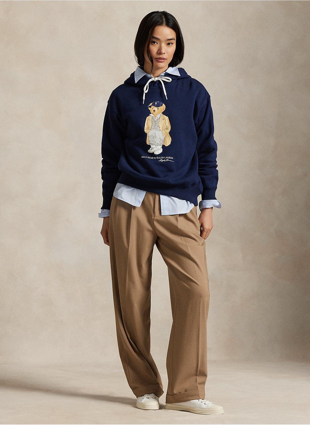 Felpa in cotone con cappuccio 211971757 001 RALPH LAUREN 