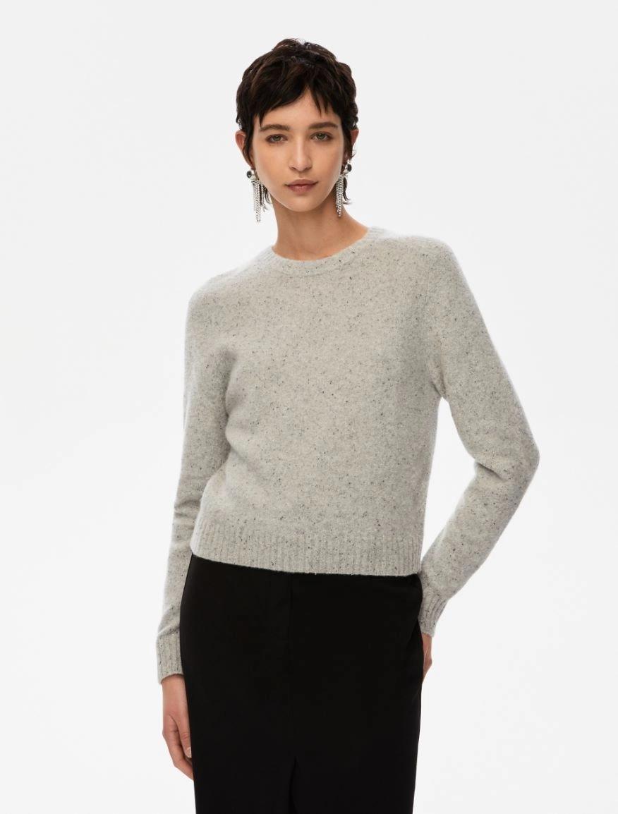 Maglia in filato misto lana melange ADITO 003 IBLUES 