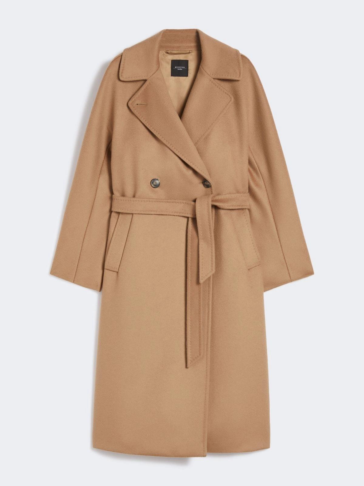Cappotto midi doppiopetto in lana RESINA 006 WEEKEND 