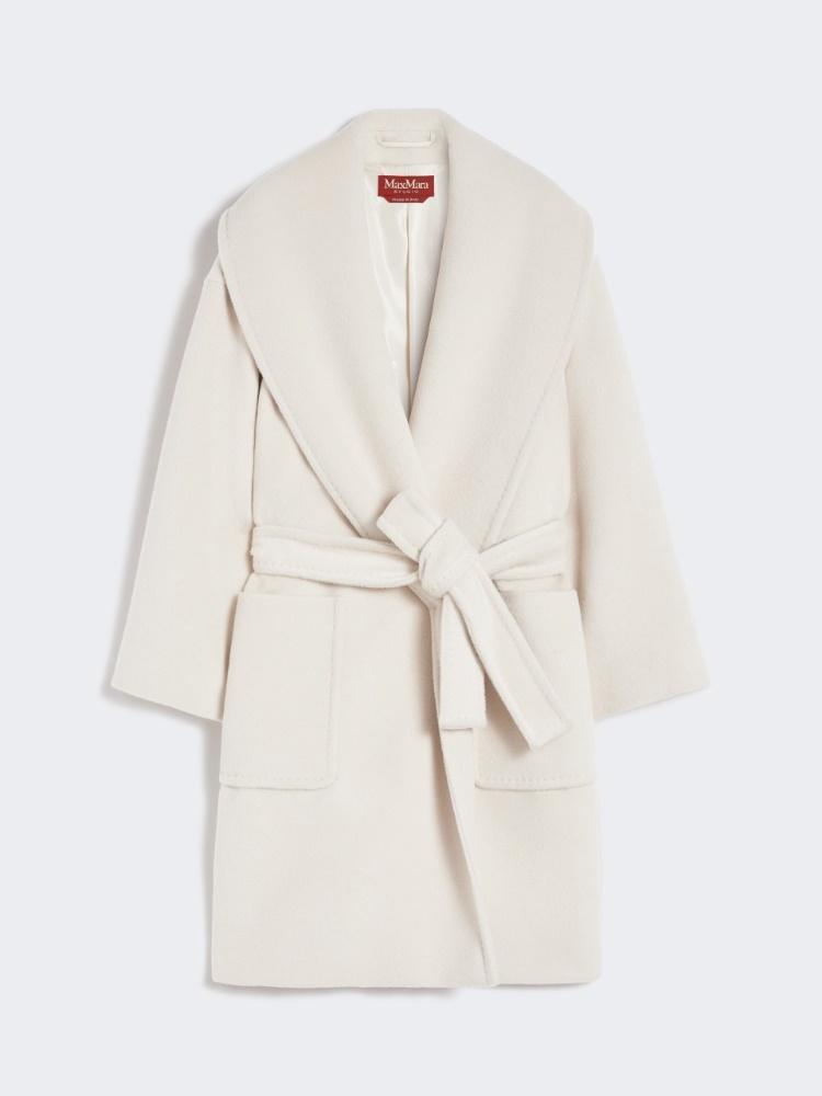 Cappotto midi in misto alpaca e lana vergine<BR/> CLORURO 023 MAX MARA STUDIO 