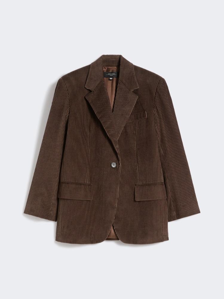 Blazer monopetto in velluto FORMIA 015 WEEKEND 