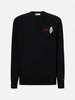 Maglione a girocollo Heron Light con ricamo Panda is rare