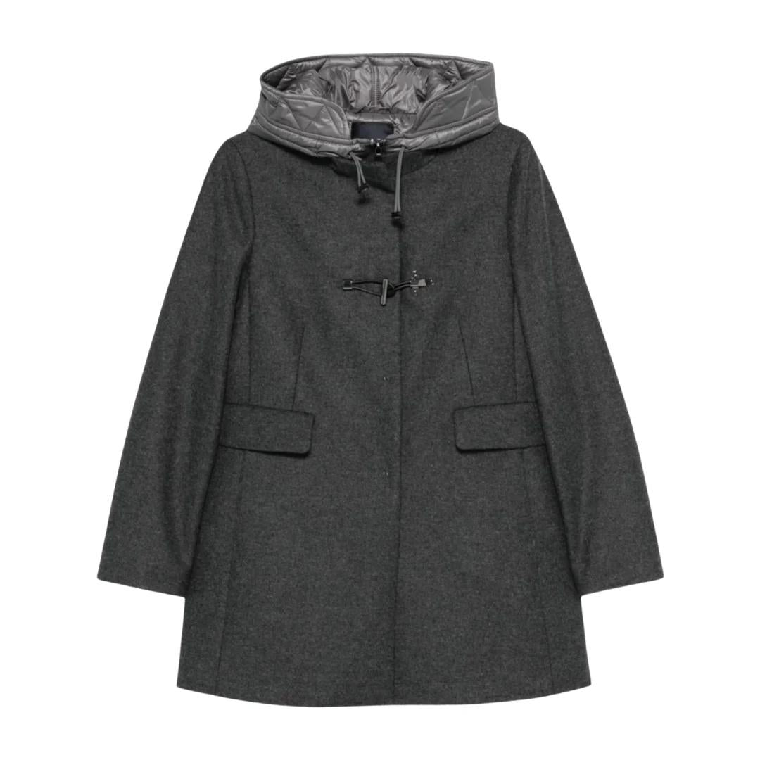 Toggle Coat in Panno di Lana<BR/> NAW59513430XMY B803 FAY 