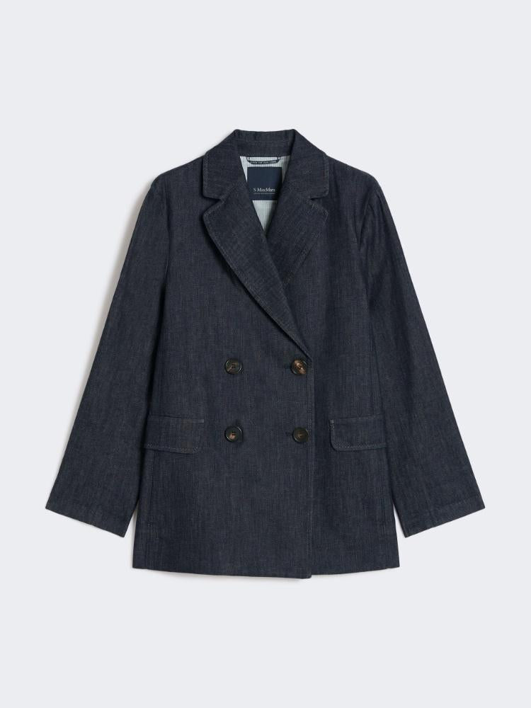 Blazer doppiopetto in denim<BR/> SARA 001 S MAX MARA 