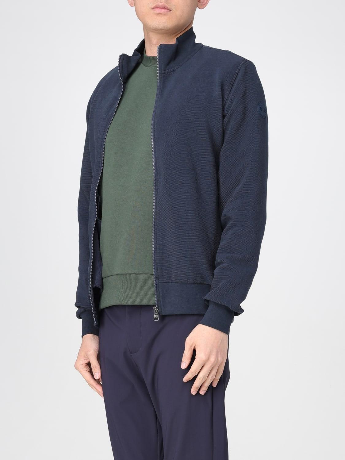 Felpa in misto cotone con zip Colmar<BR/> 6152R1XL 68 COLMAR 