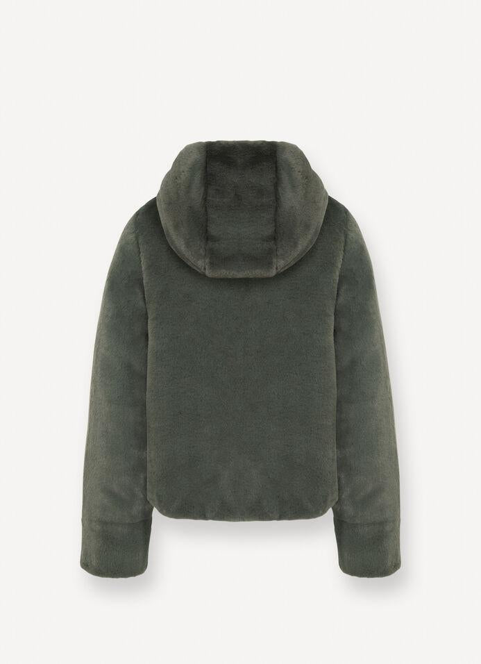 Piumino reversibile in pelliccia sintetica<BR/> 2288E 498 COLMAR 