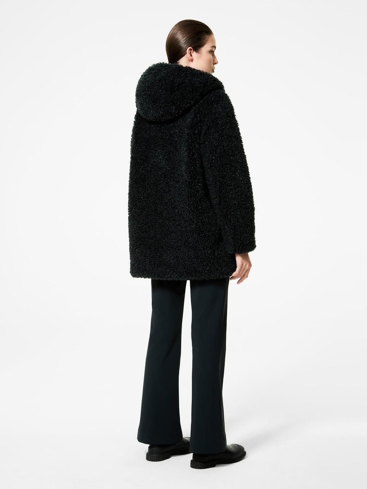 Lamb Hood Wom Jkt<BR/> W25571 87 RRD 