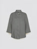 Camicia boxy in lino