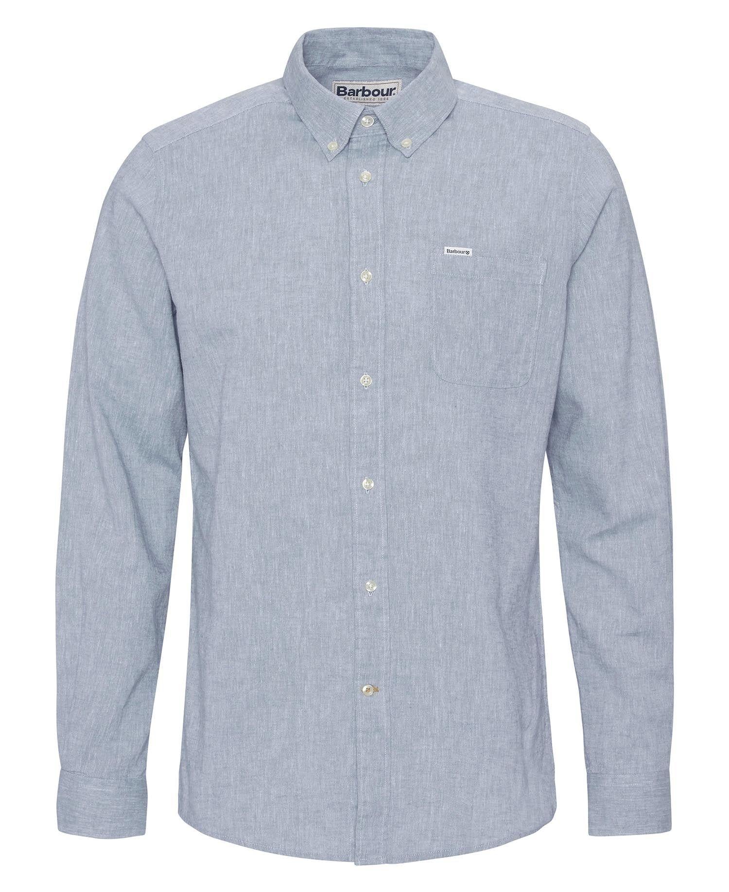 Camicia sartoriale Nelson in misto lino