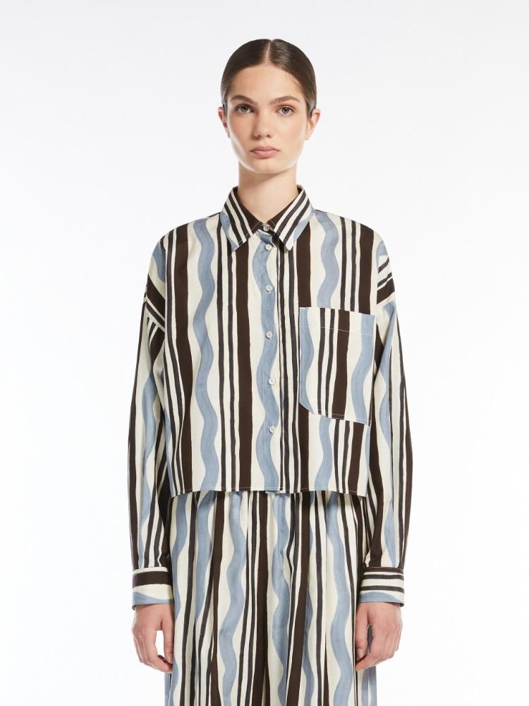 Camicia donna in cotone stampato RAGTIME 004 WEEKEND 