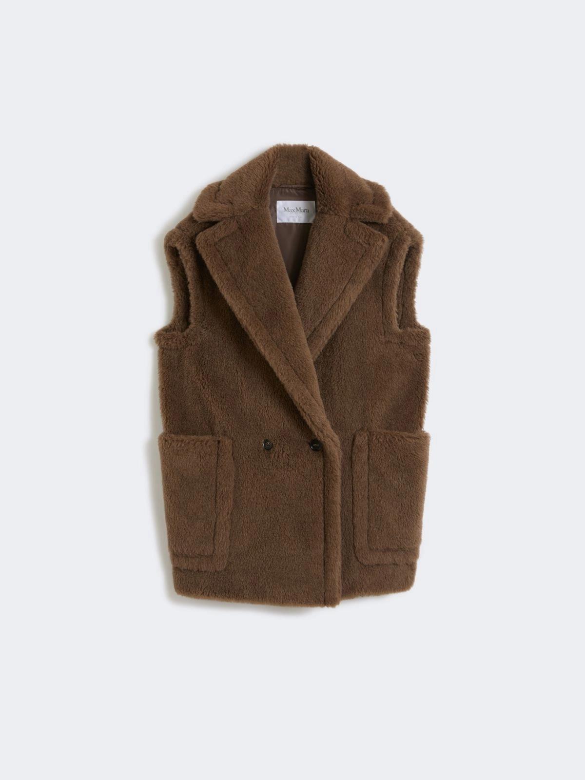 Gilet in Teddy in alpaca e lana <BR/> BORMIDA1234 004 MAX MARA 