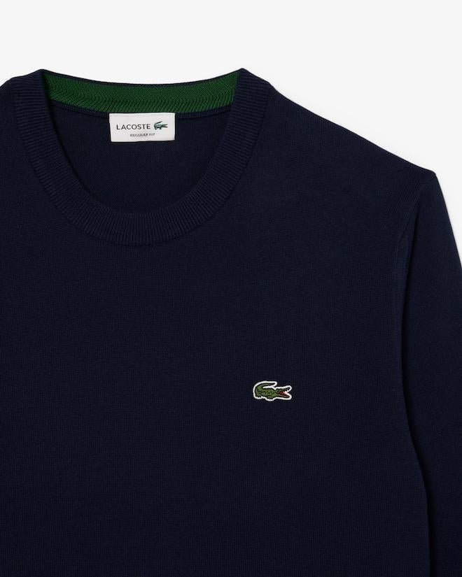 Pullover uomo in misto cotone AH0128 166 LACOSTE 