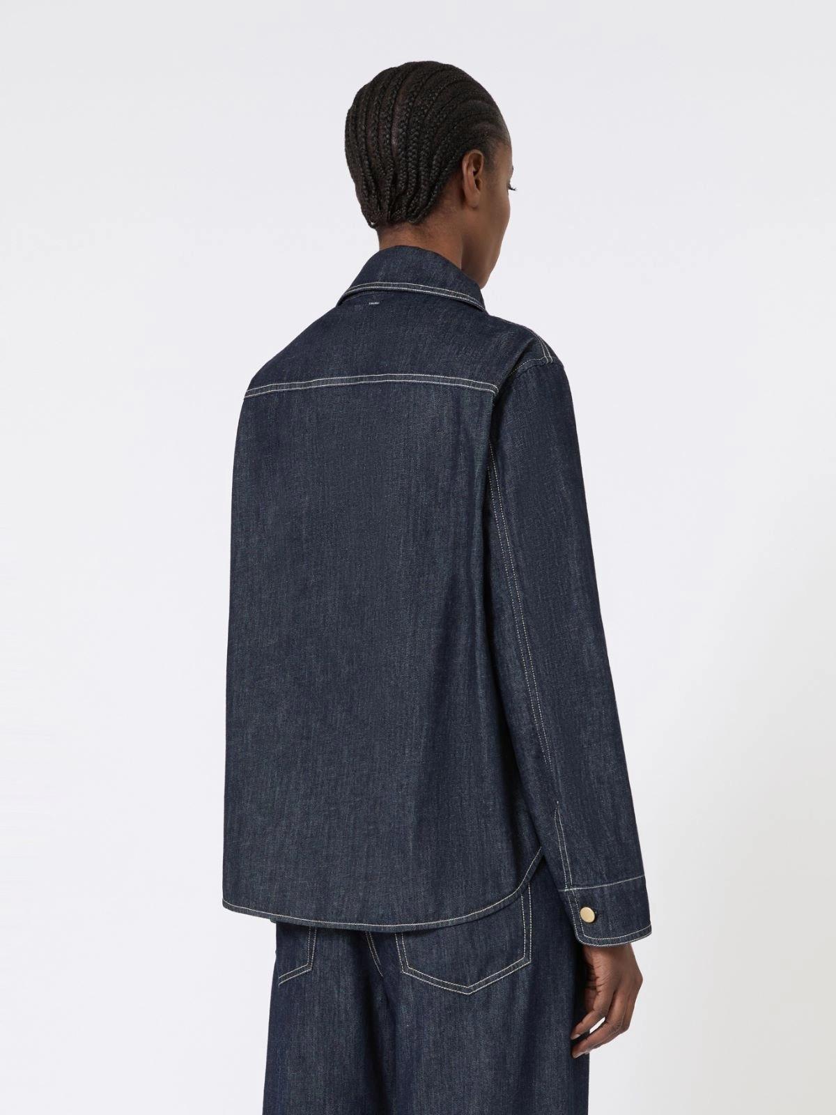 SMMENFASI<BR/>Camicia in denim di cotone SMMENFASI 001 S MAX MARA 