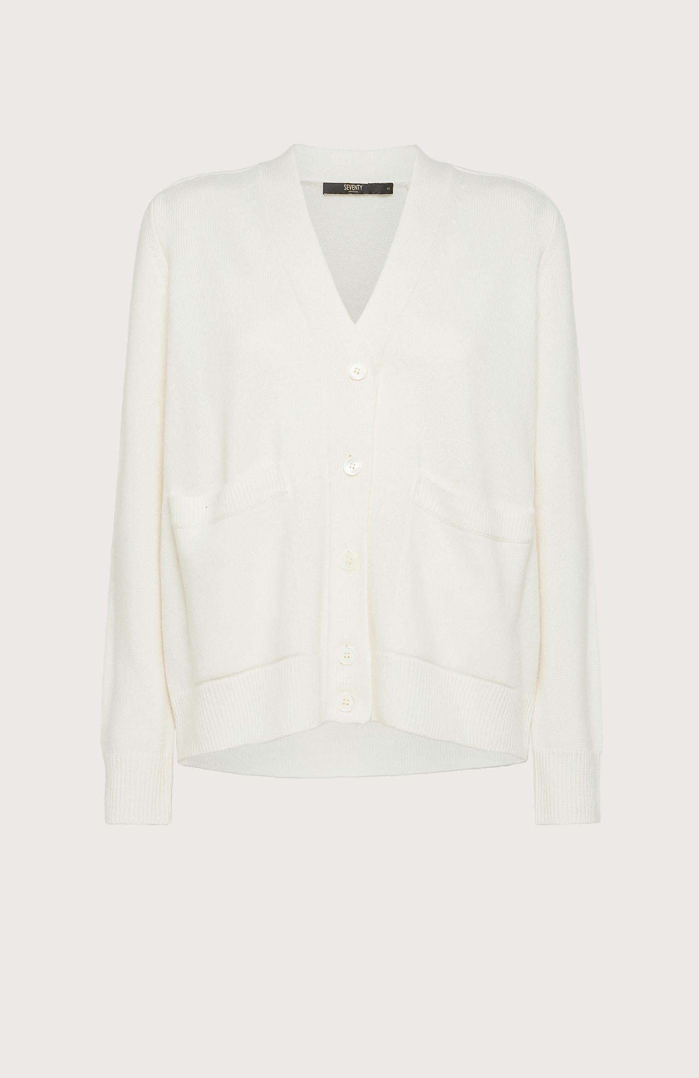 Women's wool blend cardigan