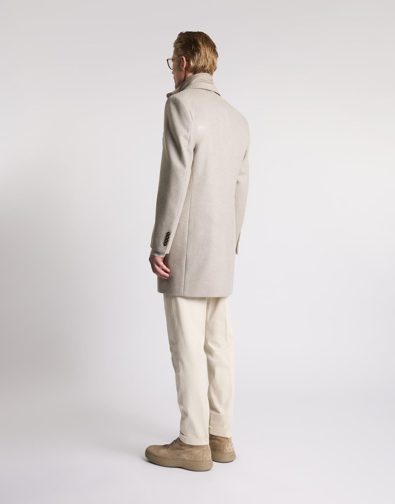 Double Coat in Panno di Lana e Cashmere<BR/> NAM53511390GAH C205 FAY 