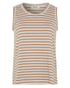 Canotta donna in cotone elasticizzato