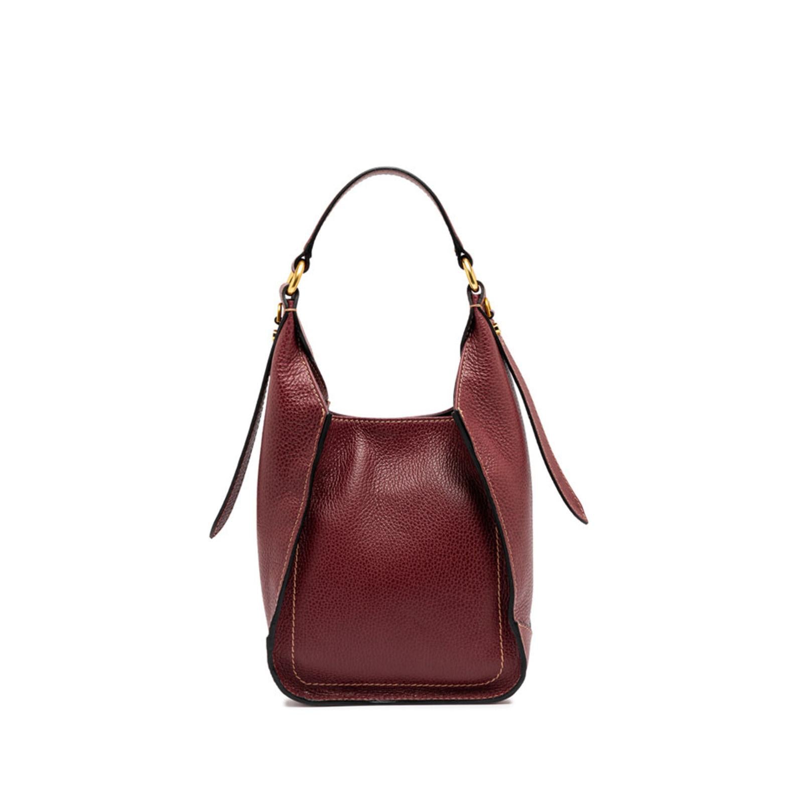 Borsa donna in pelle martellata Olly piccola