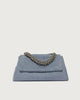 Borsa Sveva Longuette Twilight a spalla in nabuk stampa cocco
