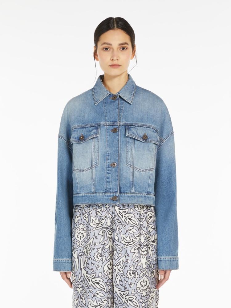 Giacca donna cropped in denim FIUMANA 006 WEEKEND 