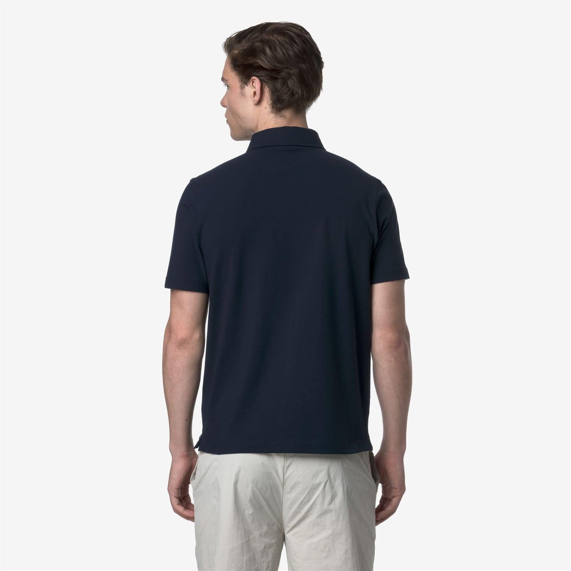 Polo vincelle in cotone elasticizzato K5147NW K89 K-WAY 