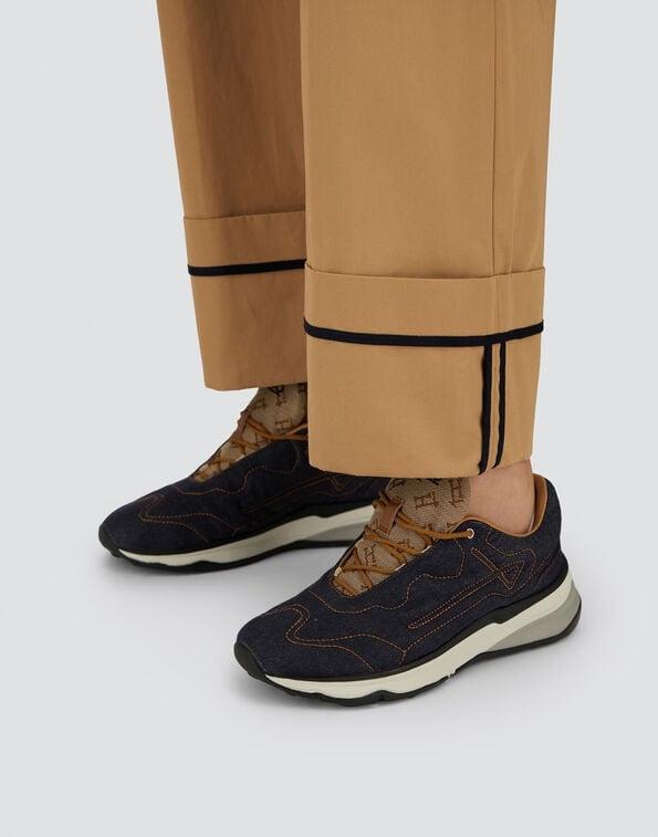 PANTALONI IN DEAN<BR/> PT000206D13238 2157 HERNO 