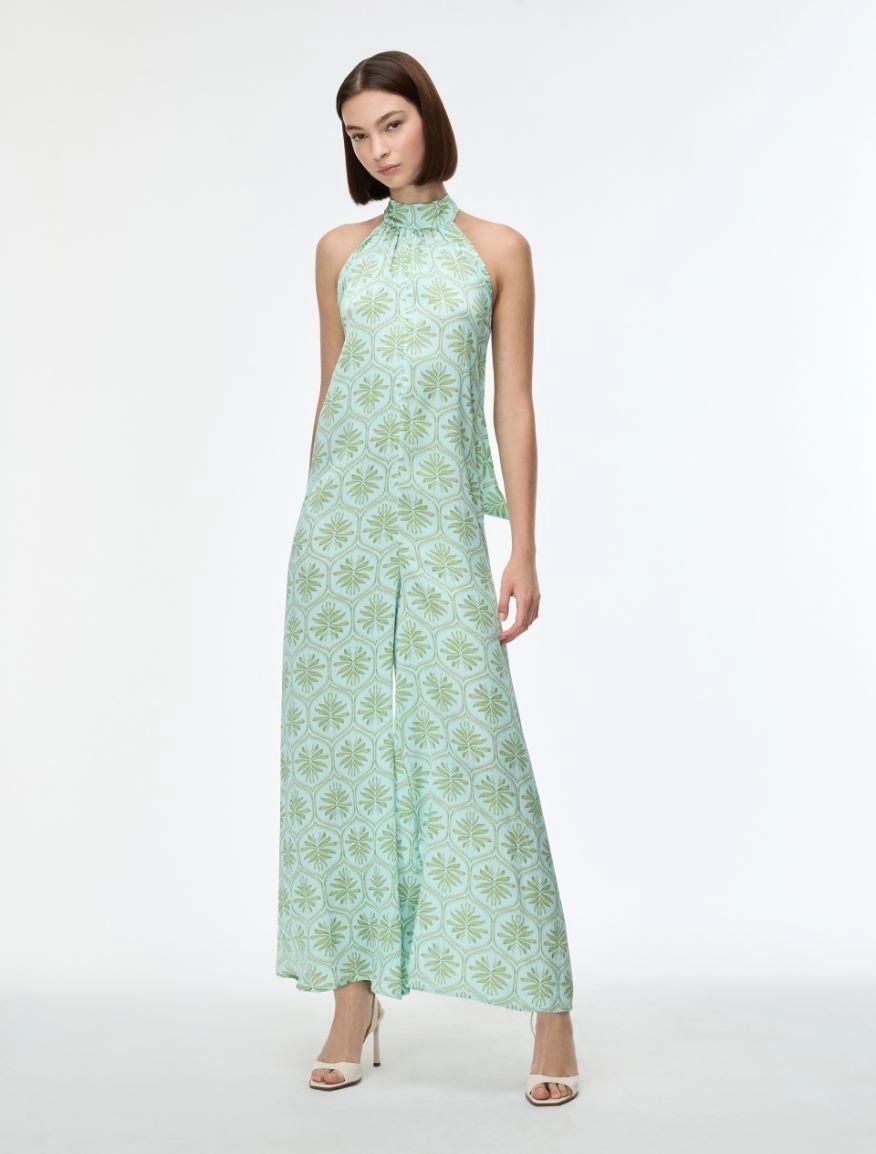 Tuta oversize color<BR/>acquamarina IBLSELVA 002 IBLUES 