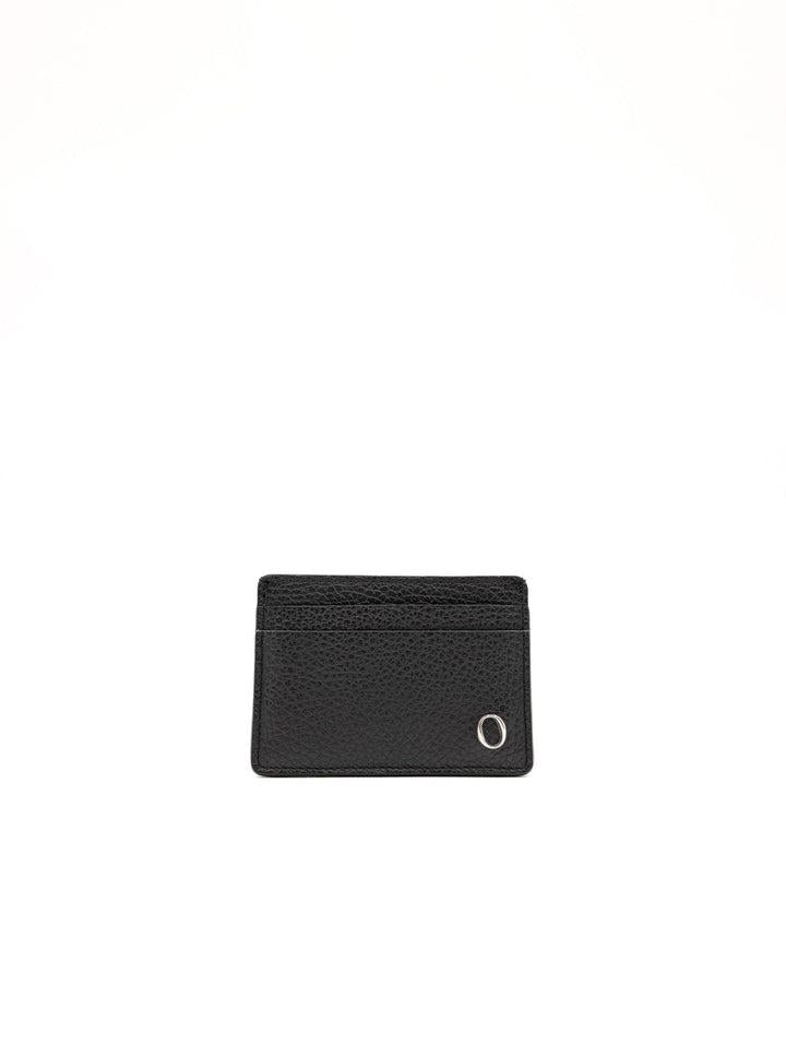 Portacarte Micron Orciani in Pelle Martellata Nero SU0110MIC NERO ORCIANI 