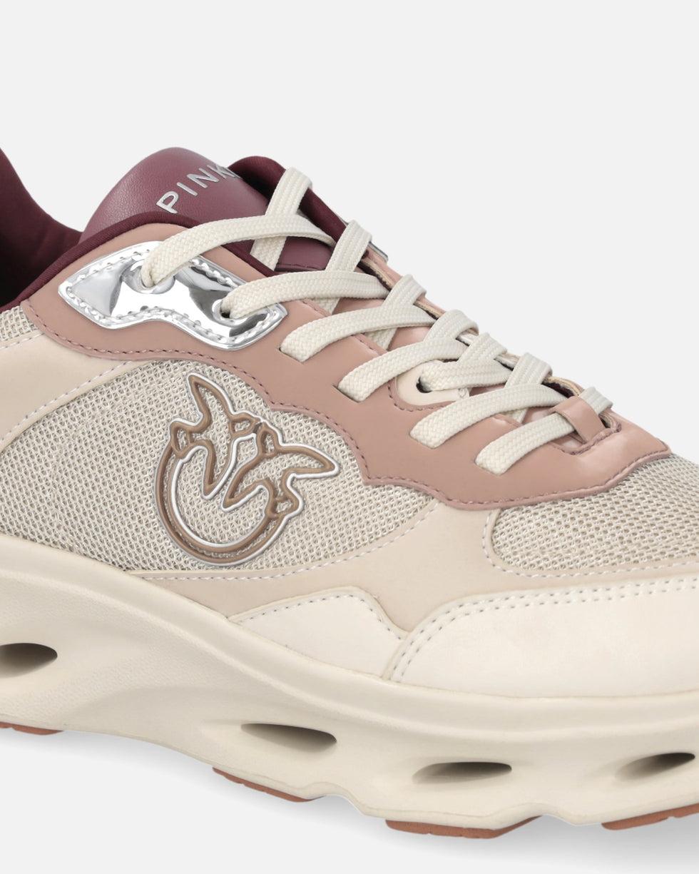 Sneakers con logo Love Birds<BR/> SS0167P132 DE9 PINKO 