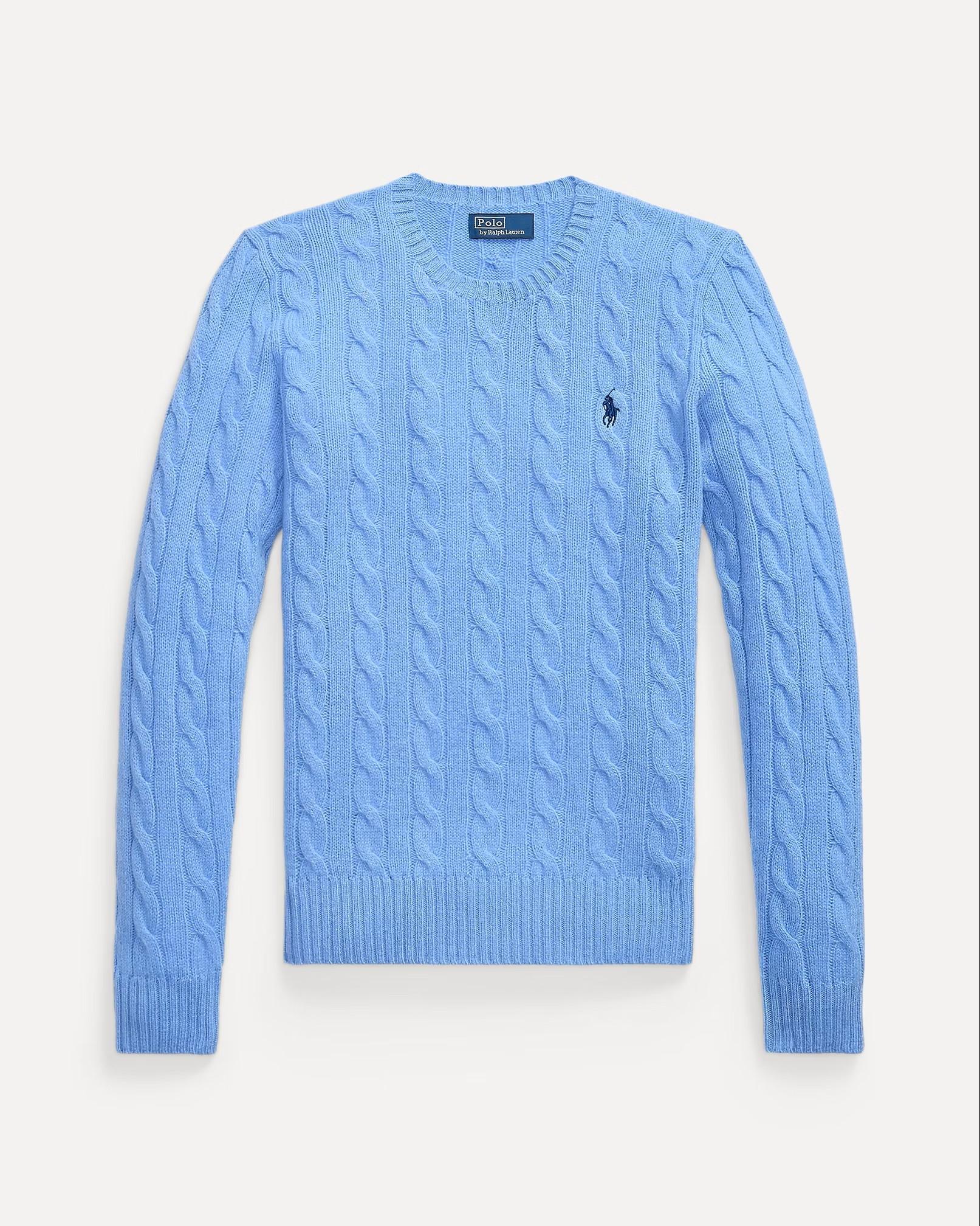 Maglia in misto lana cashmere a trecce 211971865 004 RALPH LAUREN 