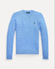 Maglia in misto lana cashmere a trecce
