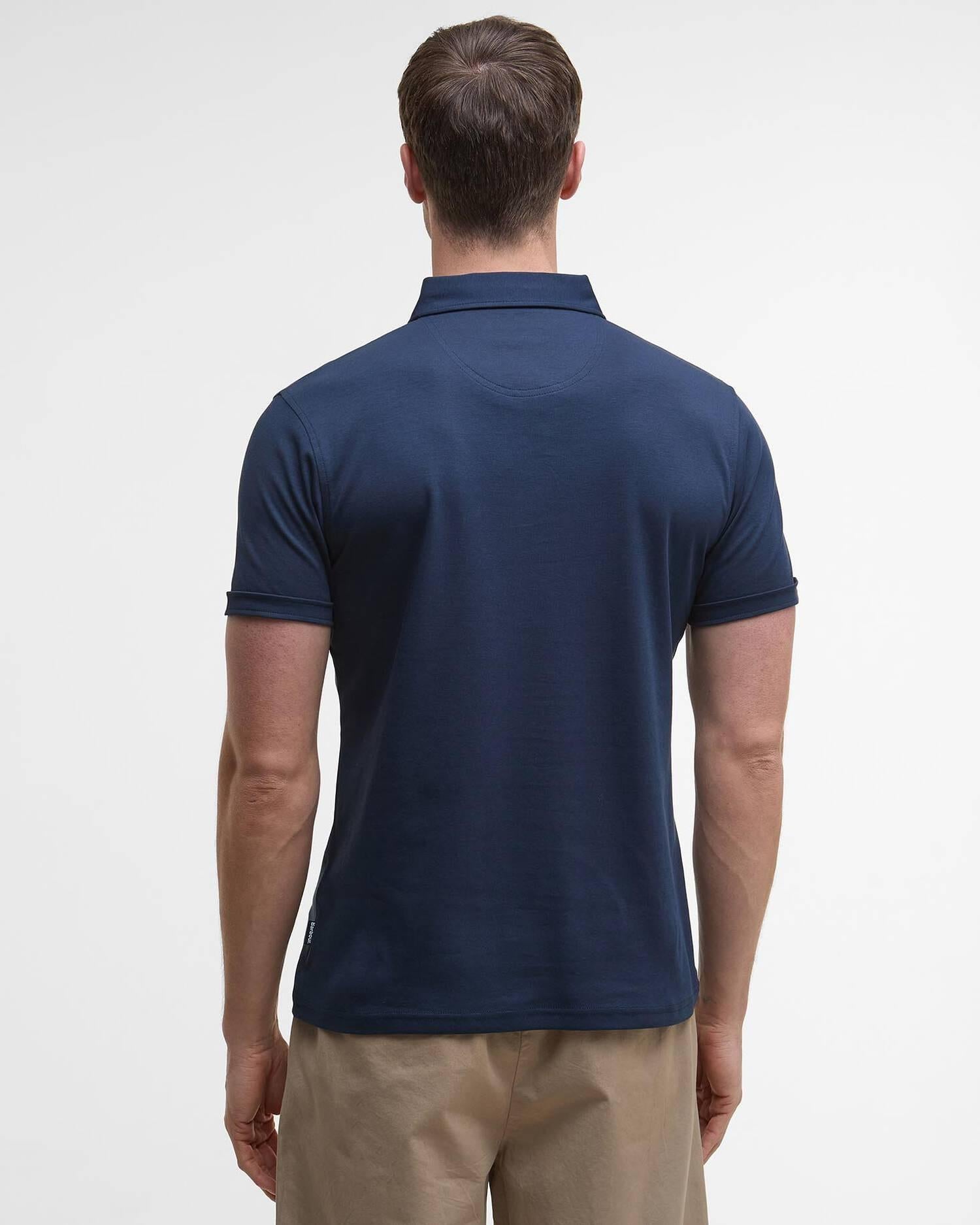 Polo Corpatch a maniche corte leggermente aderente<BR/> MML1496MML NY91 BARBOUR 